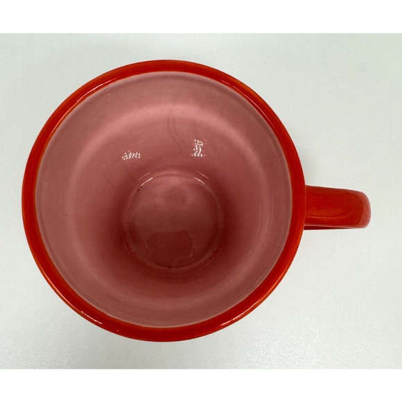 STARBUCKS COFFEE CO 2006 Hand Painted Flowerpot Coffee Cup Mug 10 oz - Picture 4 of 4